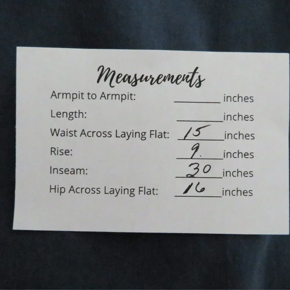 Lee All Day Pant Women's Sz 8 Med Dark Blue Brushed Denim - Picture 11 of 11